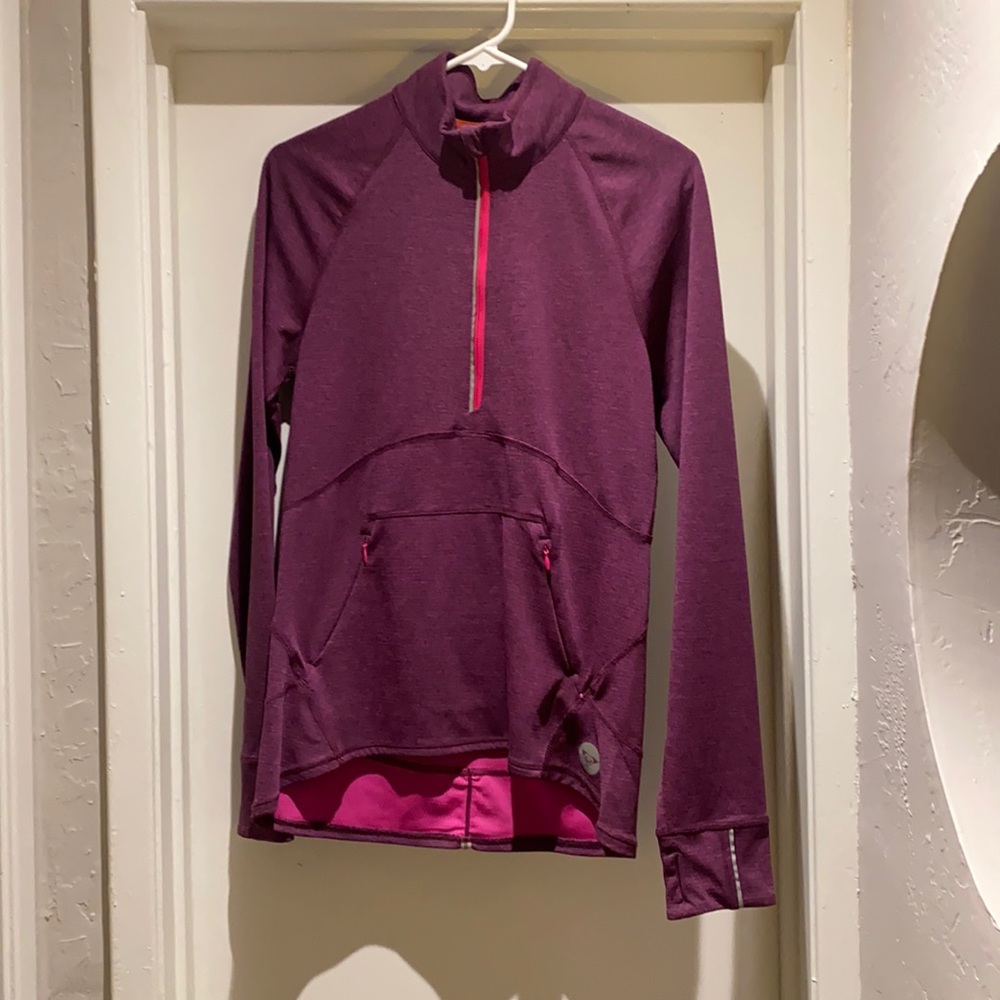 Roxy half zip workout shirt